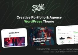 Mokko Creative Portfolio & Agency WordPress Theme Nulled Free Download